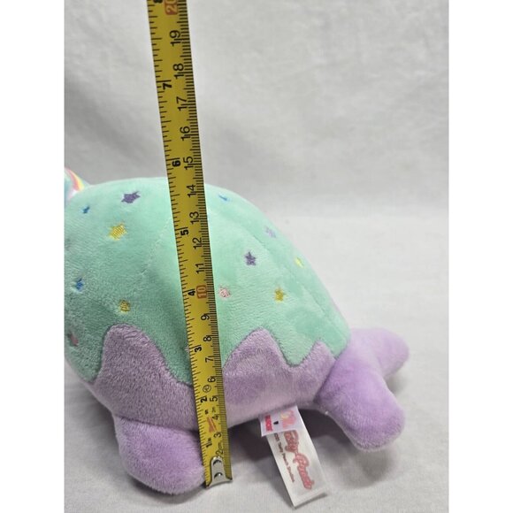 Tasty Peach Studios Pastel Lollipop NOMWHAL 9” Narwhal Whale Plush 2021 Stuffed - Picture 8 of 8